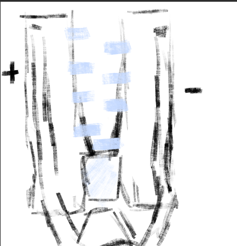 Sketch for zipper based interactive circuit